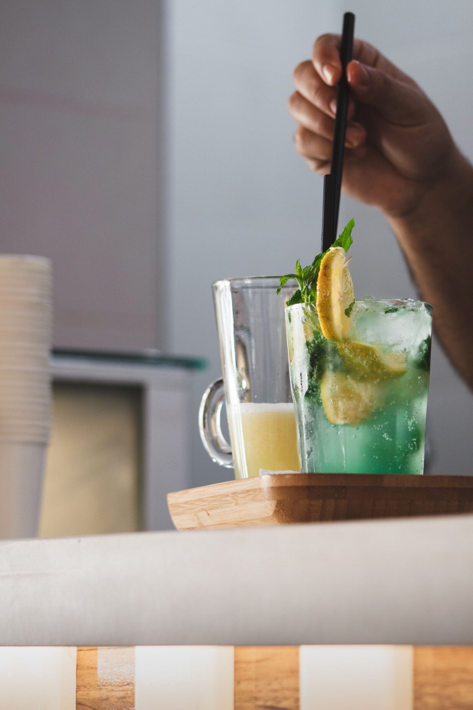 Best Blue Lagoon Mojito Mocktail Recipe pexels abdellahbnz 33722447