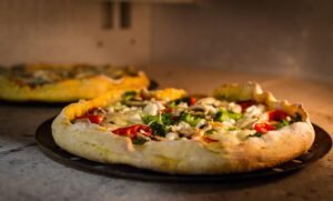 Homemade Salami, Olive and Artichoke Pizza px steven be pizza 6478478